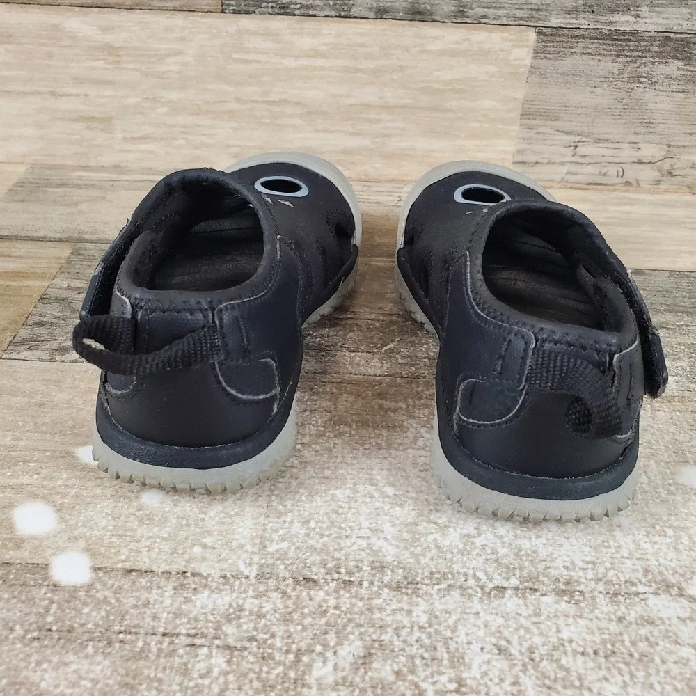 Keen Stingray Kids Sandals‎ Sz 9 Black Drizzle Round Toe Waterproof